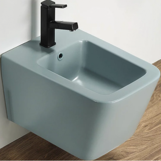 Биде подвесное Ceramalux 5370MLG 36x51 зеленый матовый