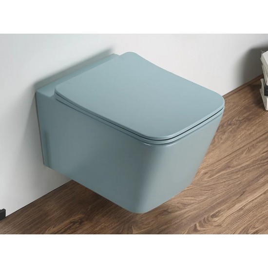 Унитаз подвесной Ceramalux 5170MLG 35x52 зеленый матовый