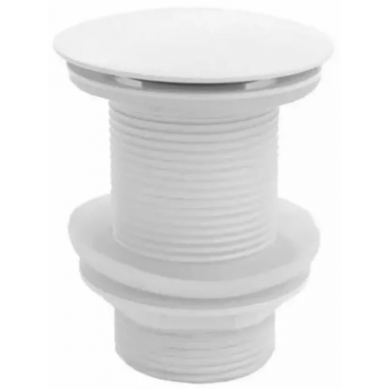 Донный клапан CeramaLux RD002GW белый глянец