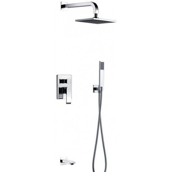 Душевая система скрытого монтажа с изливом Ahti Rauma RM405318