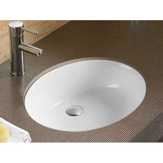 Умывальник встраиваемый CeramaLux 540QA белый