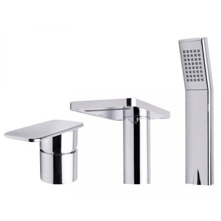 Смеситель встраиваемый на борт ванны Ahti Naantali (каскадный) NT401001