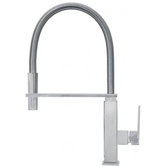 Смеситель для кухни с пружинным изливом Ahti Kemi KM823019