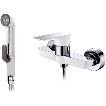 Смеситель для гигиенического душа наружного монтажа Ahti Sipoo White SB305017