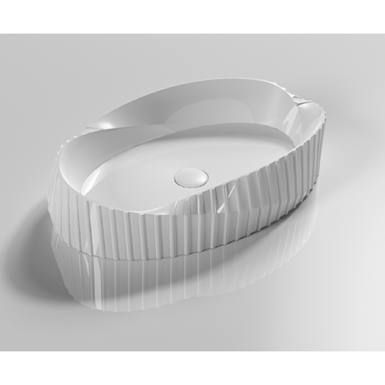 Умывальник Ceramalux 78750 60x38,5 белый матовый