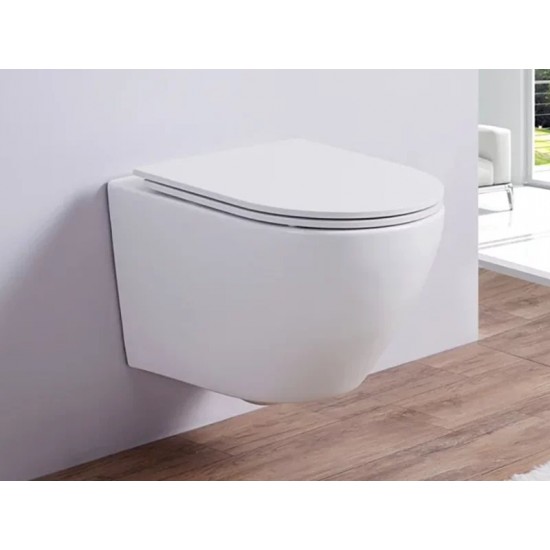 Унитаз подвесной Ceramalux 5177 TORNADO 36x48,5