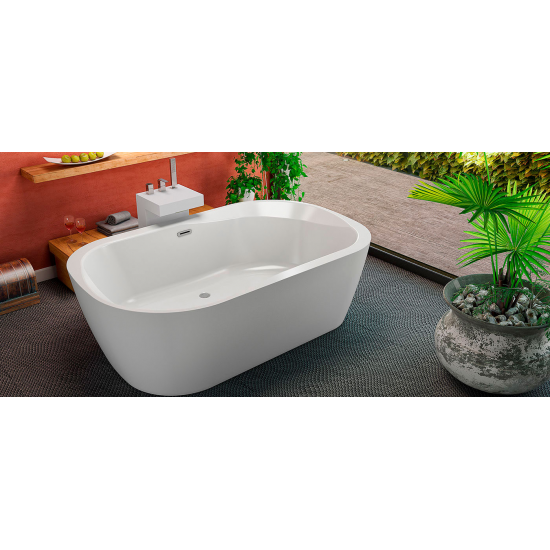 Ванна акриловая отдельносоящая Kolpa-san Adam&Eva FS 190x120 см