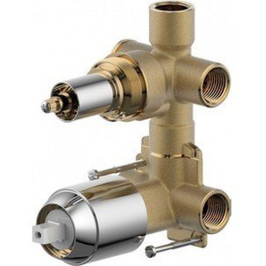 Скрытая часть смесителя Bravat D982CP-A-ENG