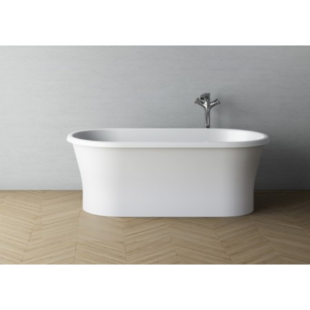 Ванна акриловая Polimat AMONA 150x75 отдельностоящая, белый