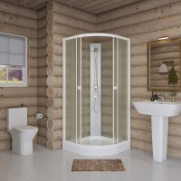 Душевая кабина Niagara Promo P80/13/MT/BK 80x80 см  без крыши
