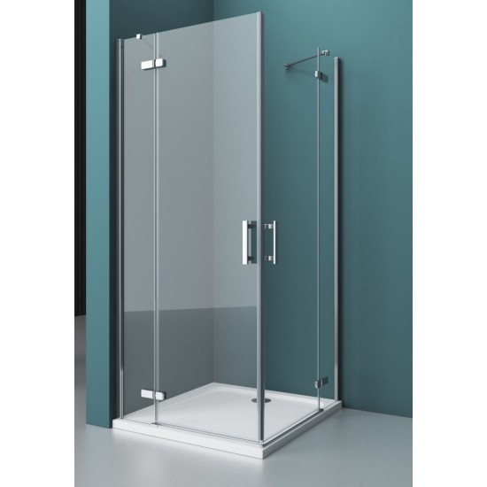 Душевой уголок Belbagno KRAFT-A-22-90-C-Cr 90x90 см стекла прозрачные 