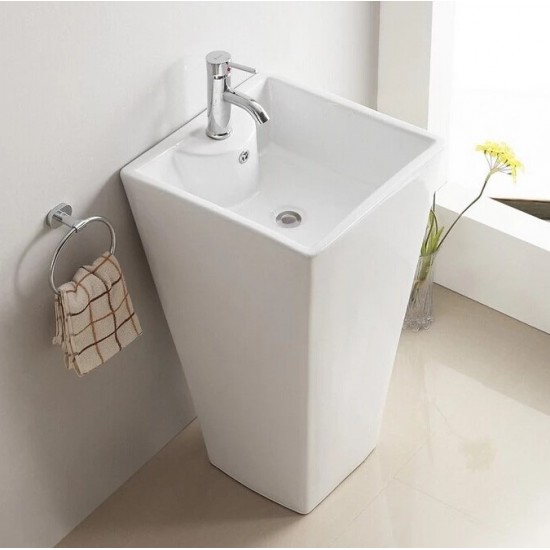 Умывальник напольный CeramaLux NB145 47x47 см Умывальник напольный CeramaLux NB145 47x47 см