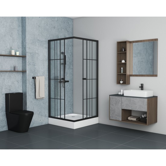 Душевой уголок Niagara Nova NG-0100-14 100x100 с поддоном прозрачное стекло