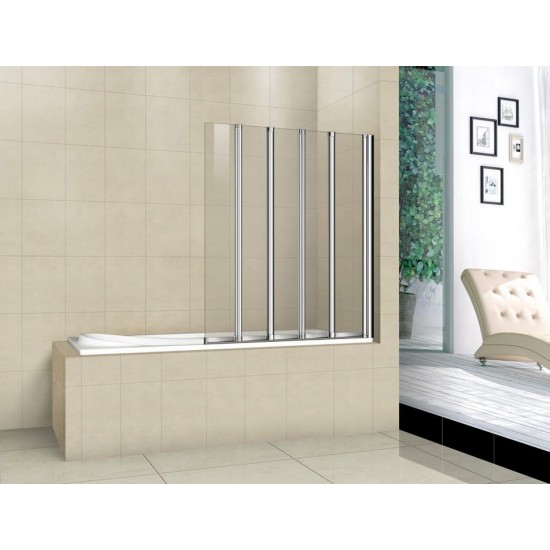 Шторка для ванны GoodDoor SCREEN GR5-120-C-CH 120 см
