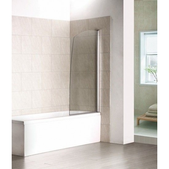 Шторка для ванны GoodDoor SCREEN R-80-C-CH  80 см