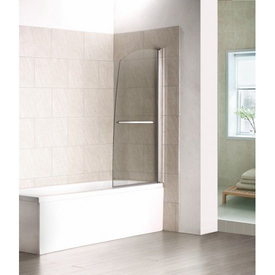 Шторка для ванны GoodDoor SCREEN R-HT-80-C-CH  80 см