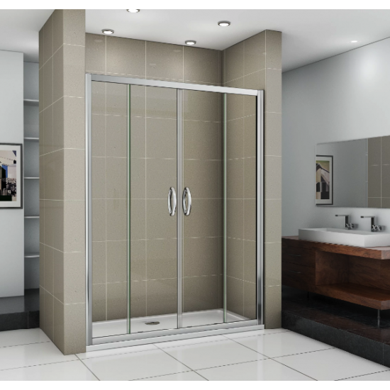 Душевая дверь GoodDoor INFINITY WTW-TD-150-C-CH 150x185
