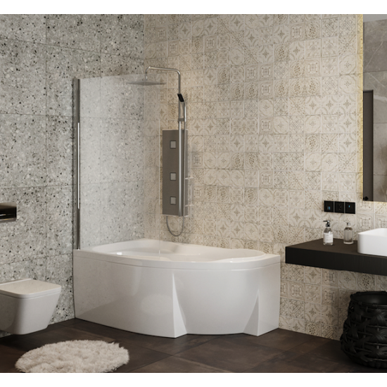 Шторка на ванну Roxen Veria 52050-90 90х140 см