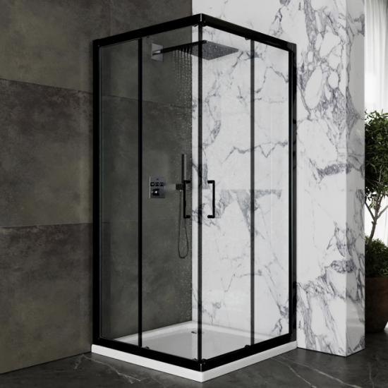 Душевой уголок Roxen Caspia 55060-90B  90x90x195 см 