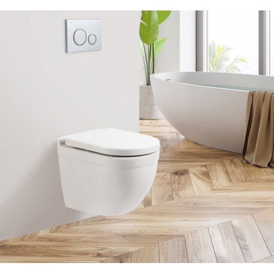 Унитаз подвесной  Belbagno SENSO-R BB070CHR/SC