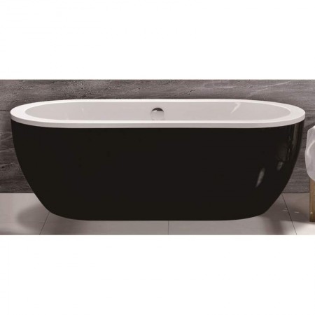 Ванна акриловая отдельностоящая Esbano Tokyo (black) 170x80x58