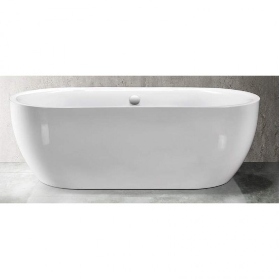 Ванна акриловая отдельностоящая Esbano Tokyo (white) 170x80x58