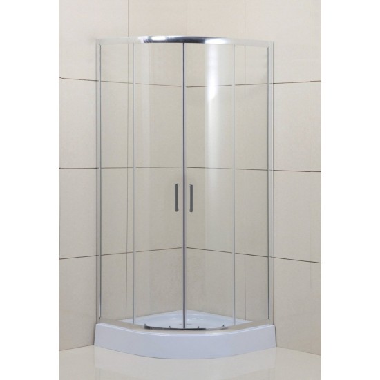 Душевой уголок Belbagno UNO-R-2-80-C-Cr 80х80 см стекло прозрачное