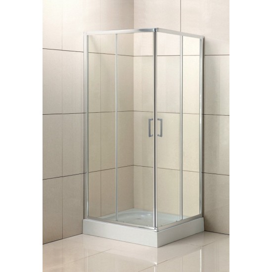 Душевой уголок Belbagno UNO-A-2-90-C-Cr 90х90 см стекло прозрачное