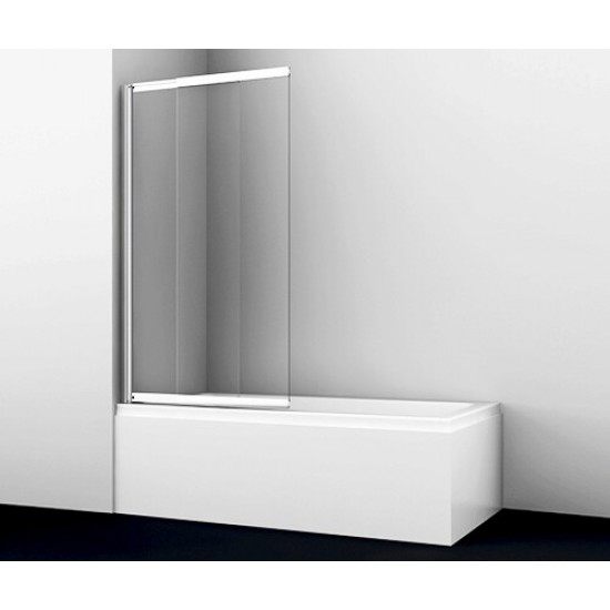 Стеклянная шторка на ванну Wasserkraft Main 41S02-100 WasserSchutz  100 см