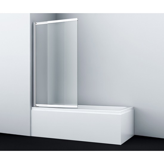 Стеклянная шторка на ванну Wasserkraft Main 41S02-100L Matt glass  100 см