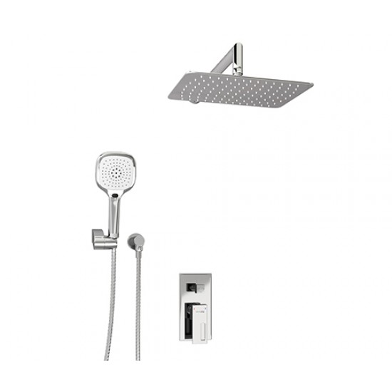 Wasserkraft A16069 Встраиваемый комплект для душа с верхней душевой насадкой и лейкой