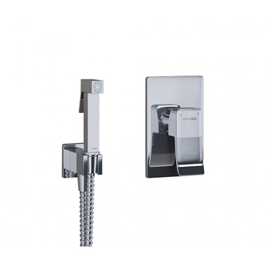 Wasserkraft A106156 Встраиваемый комплект для биде со шлангом 100 см