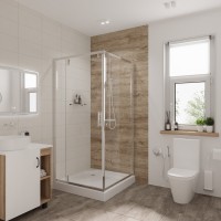 Душевой уголок Niagara Nova NG-6602-08 100x100 без поддона прозрачное стекло
